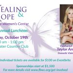 Healing & Hope Luncheon Featuring Taylor Armstrong