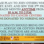 Crafters Outreach Benefiting Local Hospitals and Nursing Homes