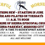 Prayer and Pilates Morning