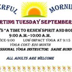 Prayerful Mornings – Prayer and Yoga